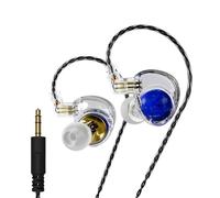 In-ear Wired ND Planet Headphones Dynamic Drive HiFi Detachable Sport Stereo Bass Cancelling Cable Earphone Head With Music V0N8