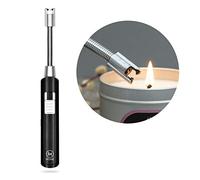 iN Electric Lighter Rechargeable with USB Cable | Child Safety Lock | Flameless Electric | Windproof Flameless Candle Lighter