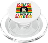 In Every Black Woman There Is A Queen, I Am Black History PopSockets PopGrip for MagSafe