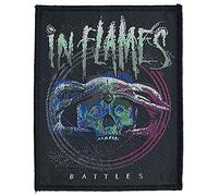 In Flames Battles Unisex Patch multicolour, 100% polyester,
