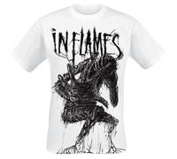 In Flames Big Creature T-Shirt white L
