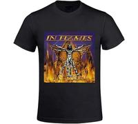 in Flames Clayman T Shirts for Men Crew Neck Men's