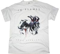 in Flames Come Clarity Crawling Through Knives Men's T-Shirt Unisex Mens Tees White