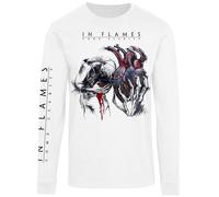 In Flames Come Clarity Lyrcis Long-sleeve Shirt white