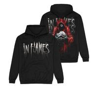 In Flames Jester Drip Hoodie black L