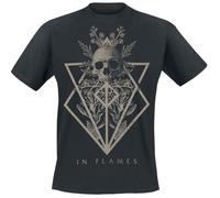 In Flames Skull T-Shirt black XXL