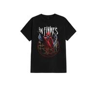 In Flames - Time Jester - T-Shirt - black - M - 100% Cotton M