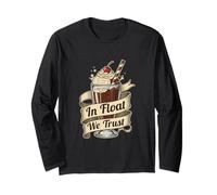 in Float We Trust Funny Root Beer Float Faith Humor Long Sleeve T-Shirt
