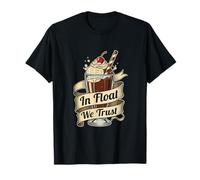 in Float We Trust Funny Root Beer Float Faith Humor T-Shirt