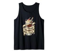 in Float We Trust Funny Root Beer Float Faith Humor Tank Top