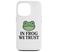 In Frog We Trust - Portland Frog Case for iPhone 13 Pro