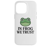 In Frog We Trust - Portland Frog Case for iPhone 14 Pro Max