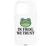 In Frog We Trust - Portland Frog Case for iPhone 15 Pro