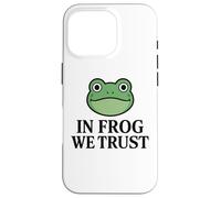 In Frog We Trust - Portland Frog Case for iPhone 16 Pro