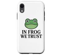 In Frog We Trust - Portland Frog Case for iPhone XR