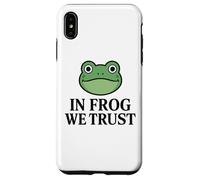 In Frog We Trust - Portland Frog Case for iPhone XS Max
