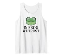 in Frog We Trust - Portland Frog Tank Top