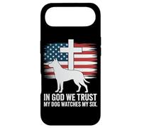 In God We Trust My Dog Watches My Six Christian Patriot Case for iPhone Air