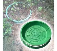 In-Ground Sewer Access Cover - Invisible Septic Tank Covers 16" 20" 24" 27" 31" 35" 39" Round - Heavy-Duty Portable Manhole Lid for& Secure Use