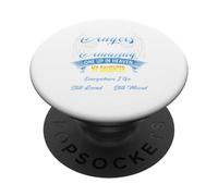 In Heaven My Daughter Is Smiling - Loving Memorial Design PopSockets Adhesive PopGrip