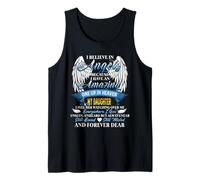 in Heaven My Daughter is Smiling - Loving Memorial Design Tank Top