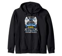 In Heaven My Daughter Is Smiling - Loving Memorial Design Zip Hoodie