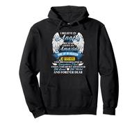 In Heaven My Grandson Is Smiling - Loving Memorial Design Pullover Hoodie