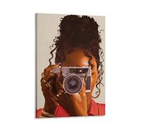 In Her Element, Black Wall Art Print Poster For Office Home Decor Bedroom Living Room Wall Decor Frame 12x18inch(30x45cm)