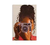 In Her Element, Black Wall Art Print Poster For Office Home Decor Bedroom Living Room Wall Decor Unframe 16x24inch(40x60cm)