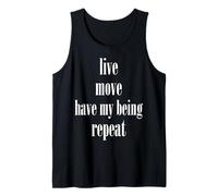 in Him We Live and Move & Have Our Being Each & Every Day Tank Top
