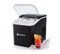 iN Ice Maker Machine - Crystal Clear 9 Bullet Ice Cubes in 8 Mins, 12kg Daily Output | Countertop Ice Making Machine Dual Size, 1.5L, Self-Cleaning, with Ice Scoop | Portable Ice Cube Maker
