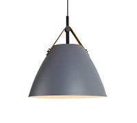 in Industrial Design, Metal Chandeliers Unique Belt Design Lampshade Hanging Light Ceiling Lighting Semi Flush Mount Ceiling Lights for Children's Room, Bedroom, Study