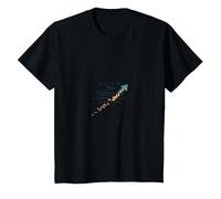 in It for The Outcome: Social Worker's Inspiring Journey T-Shirt, Kids, Black, 6 Years