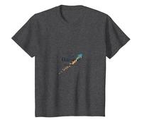 in It for The Outcome: Social Worker's Inspiring Journey T-Shirt, Kids, Dark Heather Grey, 2 Years