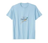 in It for The Outcome: Social Worker's Inspiring Journey T-Shirt, Men, Baby Blue, 3XL