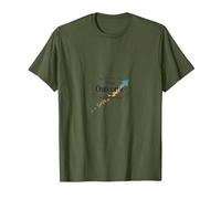 in It for The Outcome: Social Worker's Inspiring Journey T-Shirt, Men, Olive, M