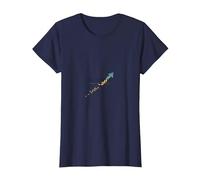 in It for The Outcome: Social Worker's Inspiring Journey T-Shirt, Women, Navy, 3XL