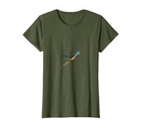 in It for The Outcome: Social Worker's Inspiring Journey T-Shirt, Women, Olive, 3XL