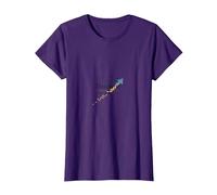 in It for The Outcome: Social Worker's Inspiring Journey T-Shirt, Women, Purple, L