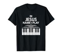 In Jesus Name I Play Praise Through Music T-Shirt