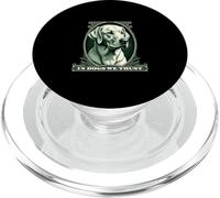 In Labrador We Trust Funny Vintage Lab Dog PopSockets PopGrip for MagSafe
