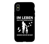 In leben nicht wo du gehst sondern je mit dir gehst Case for iPhone X/XS