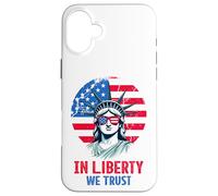 In Liberty we trust A Tribute to Freedom and American Values Case for iPhone 16 Plus