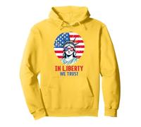In Liberty we trust A Tribute to Freedom and American Values Pullover Hoodie