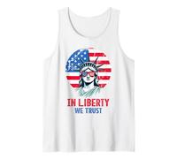 In Liberty we trust A Tribute to Freedom and American Values Tank Top
