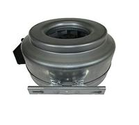 in-Line Duct Fan Quality galvanised Steel for Extraction Ventilation ducting Greenhouse hydroponics Horticulture (315mm with Plug & Lead)