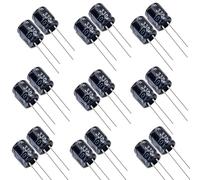 In-Line Electrolytic Capacitor 10V 330uf 6x7mm - 20pcs