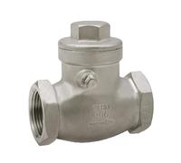 in line Spring Check Valve Female Non Return one Way 2 Piece DN6/DN10/DN15/DN20/DN25(A,DN15)