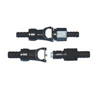 in Line Valved Fuel Line Quick Link Coupler for Carbed Motorcycles (1pc) (6mm)