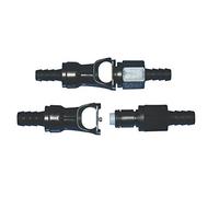 in Line Valved Fuel Line Quick Link Coupler for Carbed Motorcycles (1pc) (8mm)